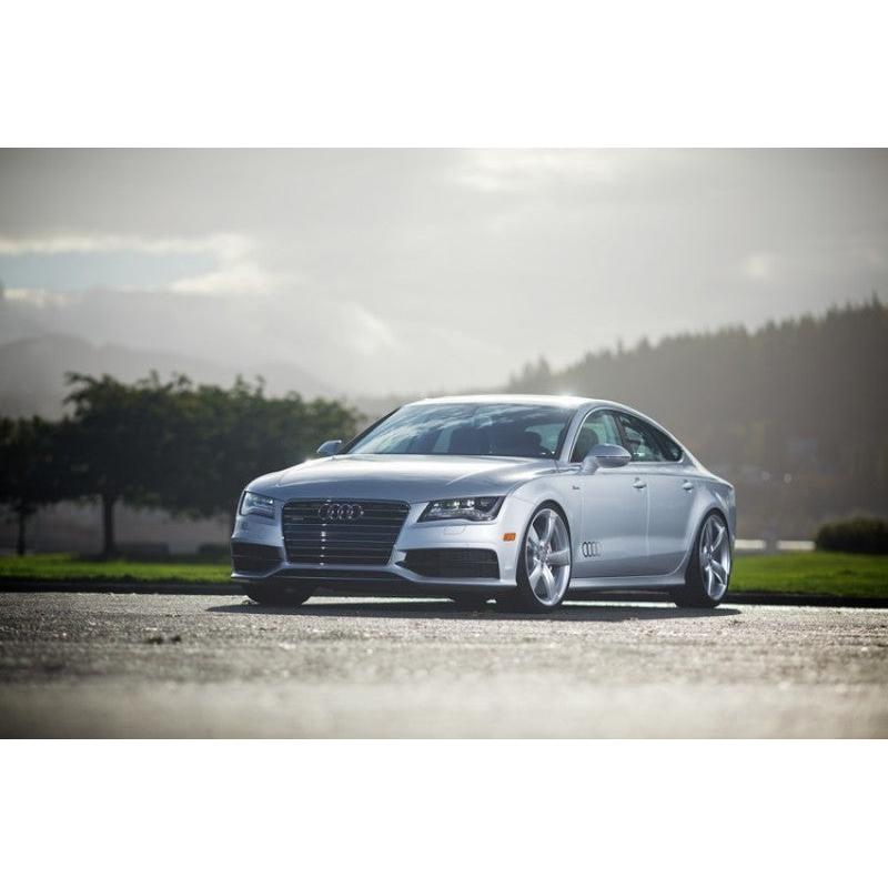 AWE Tuning Audi C7 A7 3.0T Touring Edition Exhaust - Dual Outlet Chrome Silver Tips