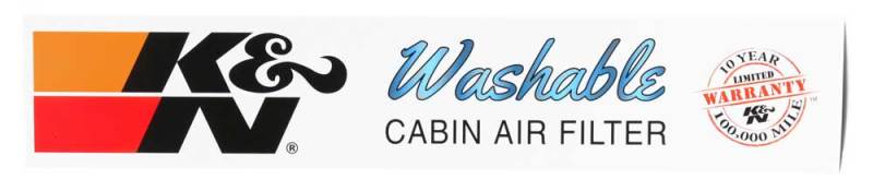 K&N Replacement Cabin Air Filter-SR1 Performance
