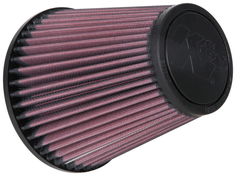 K&N Filter Universal Rubber Filter 3 1/2 inch 10 Degree Flange 5 3/4 inch OD 6 inch Height-SR1 Performance