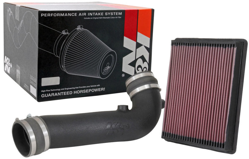 K&N 17-19 Chevrolet Silverado V8-5.3L Performance Intake Kit-SR1 Performance