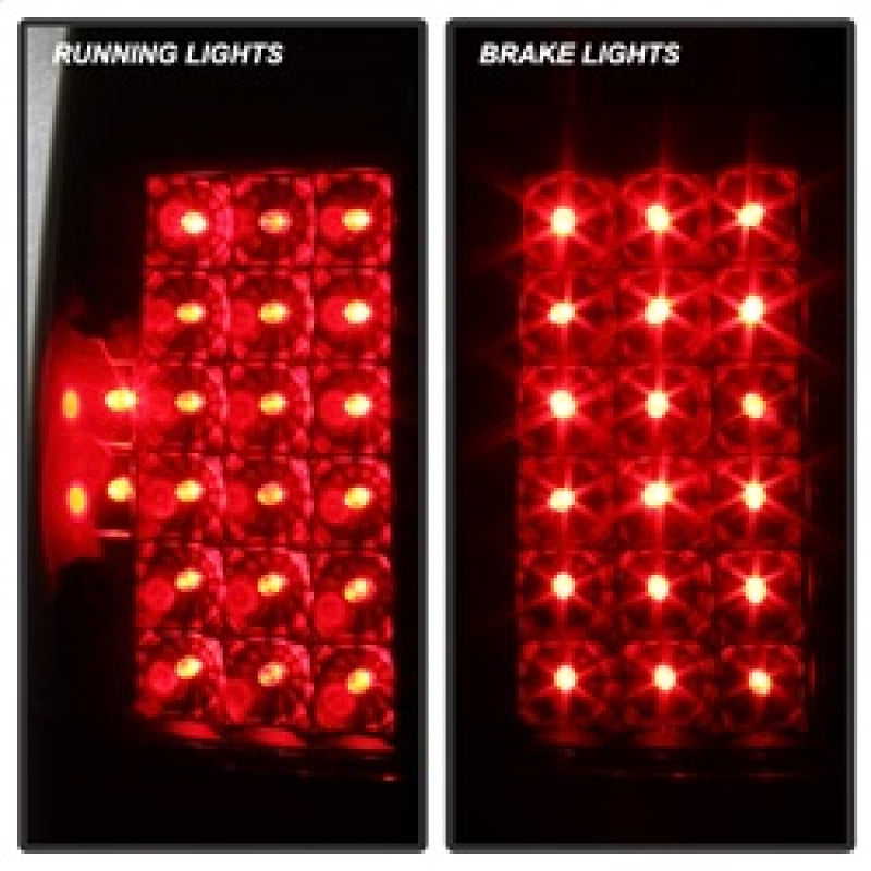 Xtune Ford F250/350/450/550 Super Duty 99-07 LED Tail Lights Black Smoke ALT-JH-FF15097-LED-BKSM-SR1 Performance