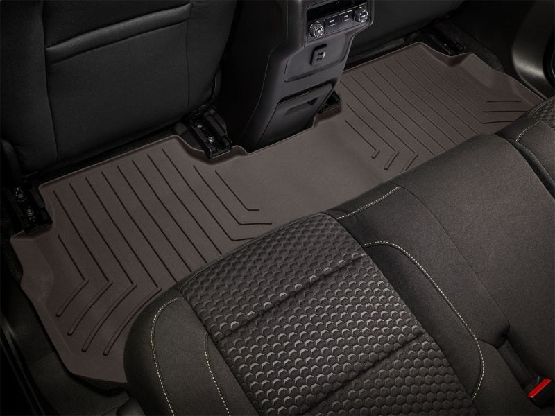 WeatherTech 4710802IM Rear FloorLiner HP for 2017-2019 GMC Acadia in Cocoa