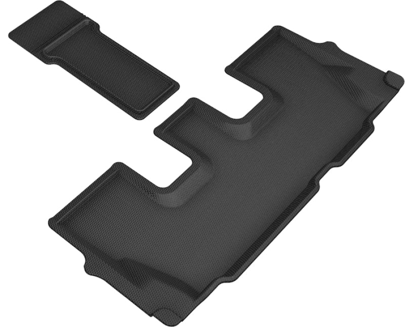 3D MAXpider 2020 Hyundai Palisade Kagu 3rd Row Floormats - Black-SR1 Performance