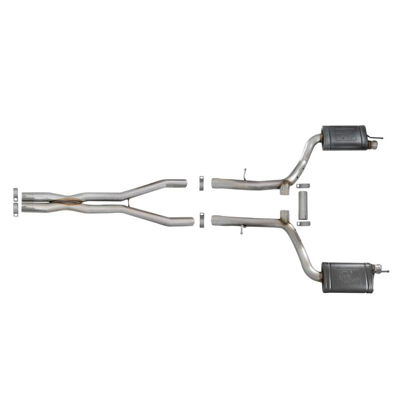 aFe MACH Force-Xp 304 SS Cat-Back Exhaust 15-16 Dodge Challenger V8-5.7L-SR1 Performance
