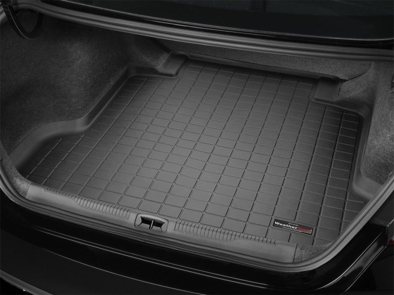 WeatherTech 2015+ Chrysler 200 Cargo Liner - Black with Raised Lip and Textured Finish