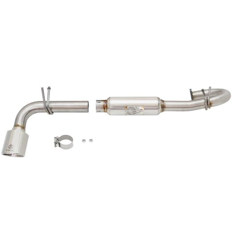 aFe 11-16 Scion TC L4-2.5L 304SS 2-1/4in to 2-1/2in Axle-Back Takeda Exhaust w/ Polished Tip-SR1 Performance
