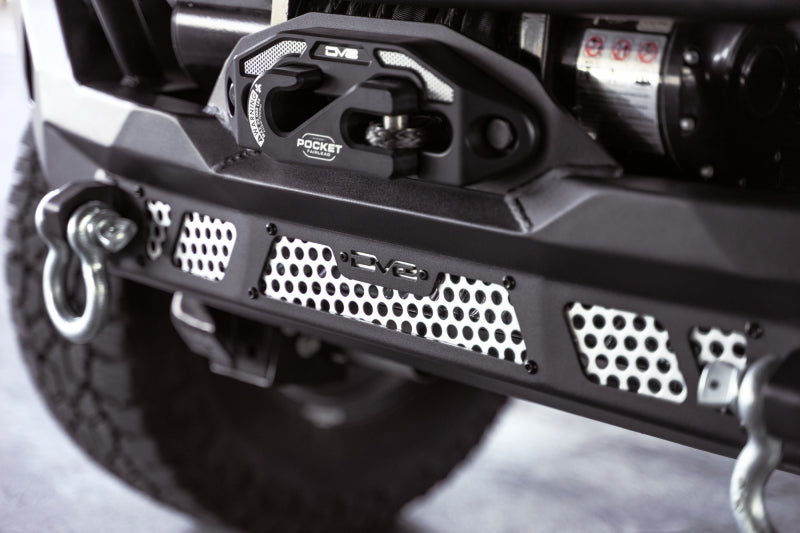 DV8 Offroad MTO Series Front Bumper for Jeep Wrangler JK, JL, and Gladiator JT