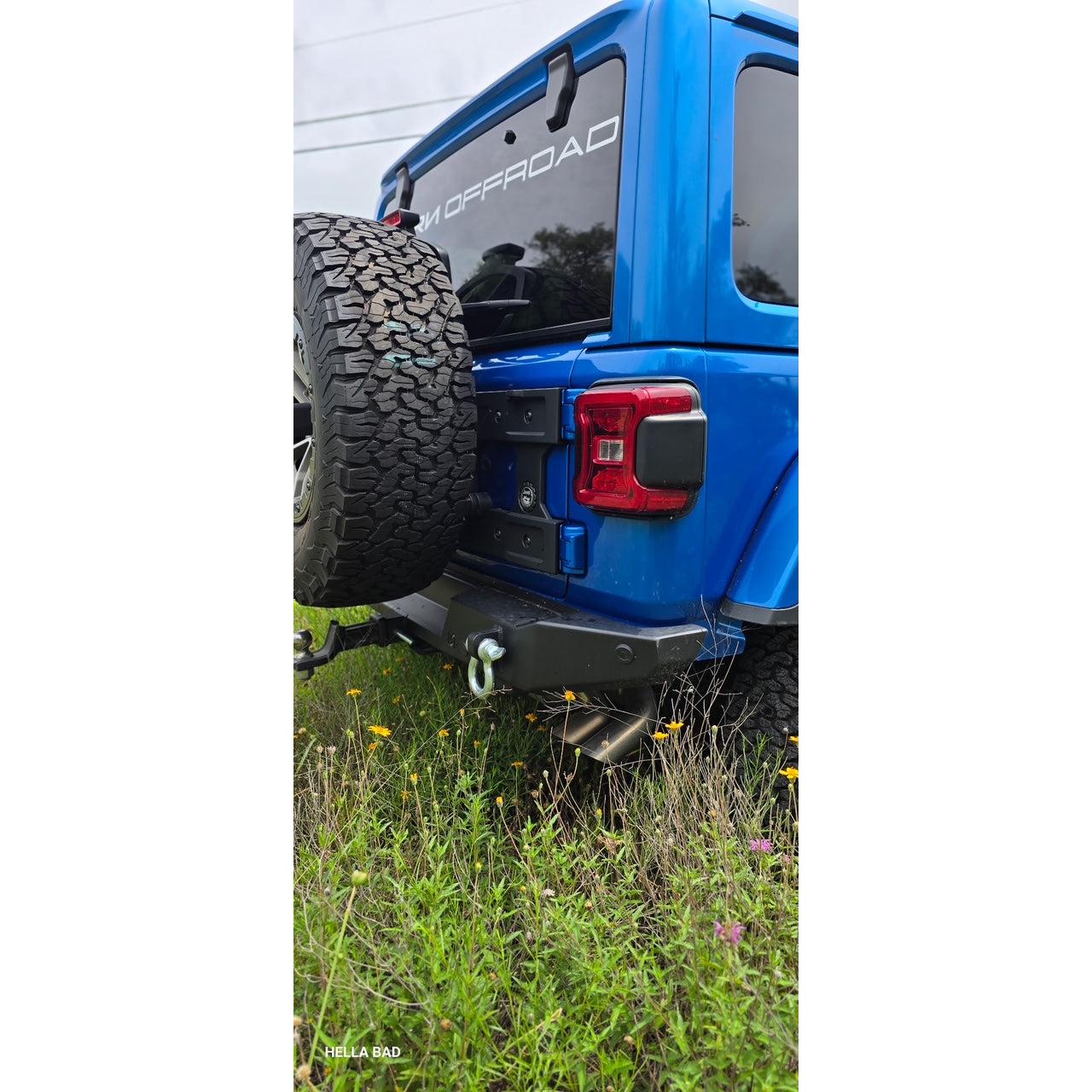 Jeep Wrangler JL Rear Bumper with Hitch Receiver | 2018–2026