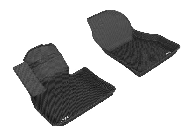 3D MAXpider 2016-2020 BMW X1/X2 F48/F39 Kagu 1st Row Floormat - Black-SR1 Performance