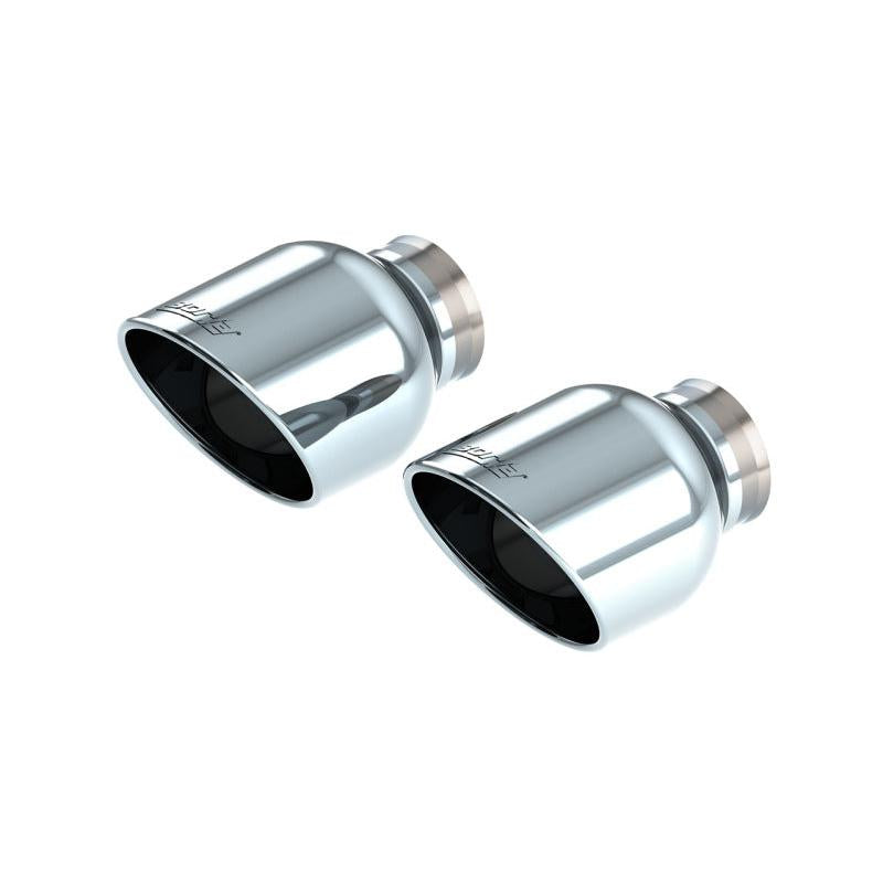 Borla 15-24 Dodge Charger V8 / 2023 Chrysler 300C T-304 SS Tips 5in Outlet - Bright Chrome