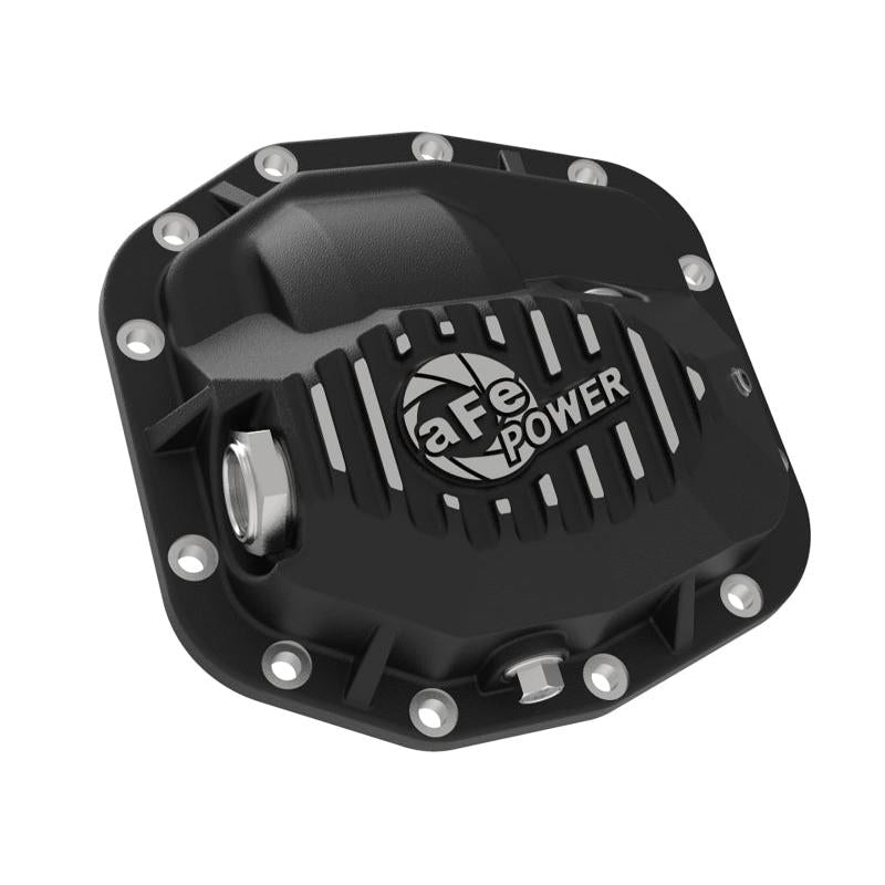 aFe Pro Series Front Differential Cover Black 2018+ Jeep Wrangler (JL) V6 3.6L (Dana M186)