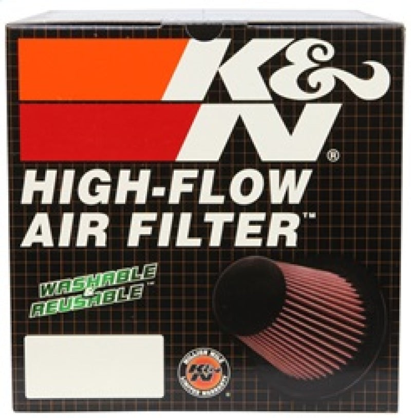K&N Universal Air Filter - Round Straight 4in Flange ID x 7in OD x 6in Height-SR1 Performance