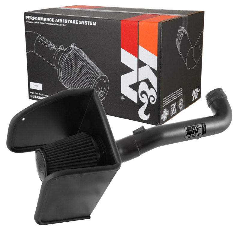 K&N 17-18 Chevrolet Colorado 3.6L V6 Black Performance Intake Kit-SR1 Performance