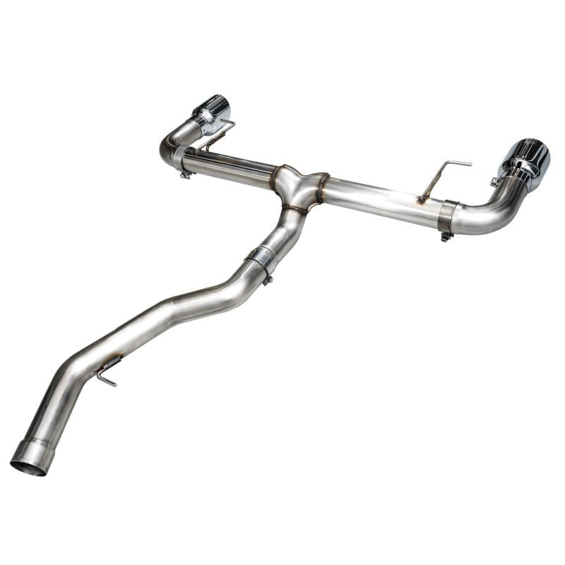 AWE 19-23 BMW 330i / 21-23 BMW 430i Base G2X Track Edition Axle Back Exhaust - Chrome Silver-SR1 Performance