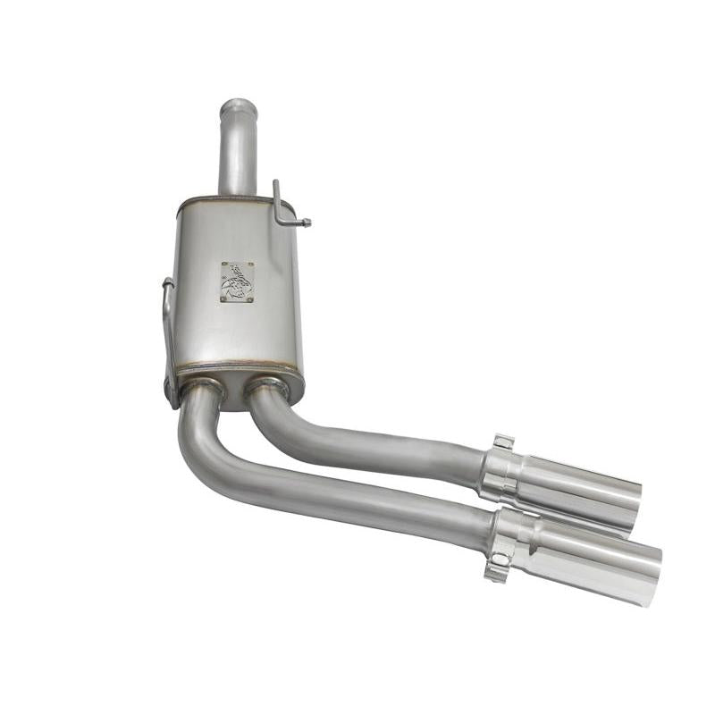 aFe Rebel Series CB Middle-Side Exit SS Exhaust w/ Polished Tips 09-16 GM Silverado/Sierra V6/V8-SR1 Performance