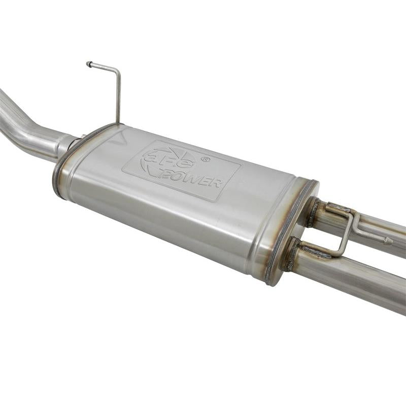 aFe MACH Force-Xp 2-1/2in Cat-Back Exhaust System w/ Polished Tip 16-17 Nissan Titan XD V8 5.6L-SR1 Performance