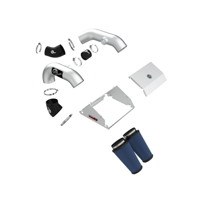 aFe Rapid Induction Pro 5R Cold Air Intake System Brushed 21-22 Ford F-150 Raptor V6-3.5L (tt)-SR1 Performance