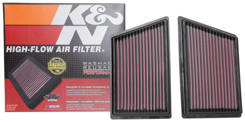K&N 19 Porsche 911 3.0L H6 F/I Drop In Replacement Air Filter-SR1 Performance
