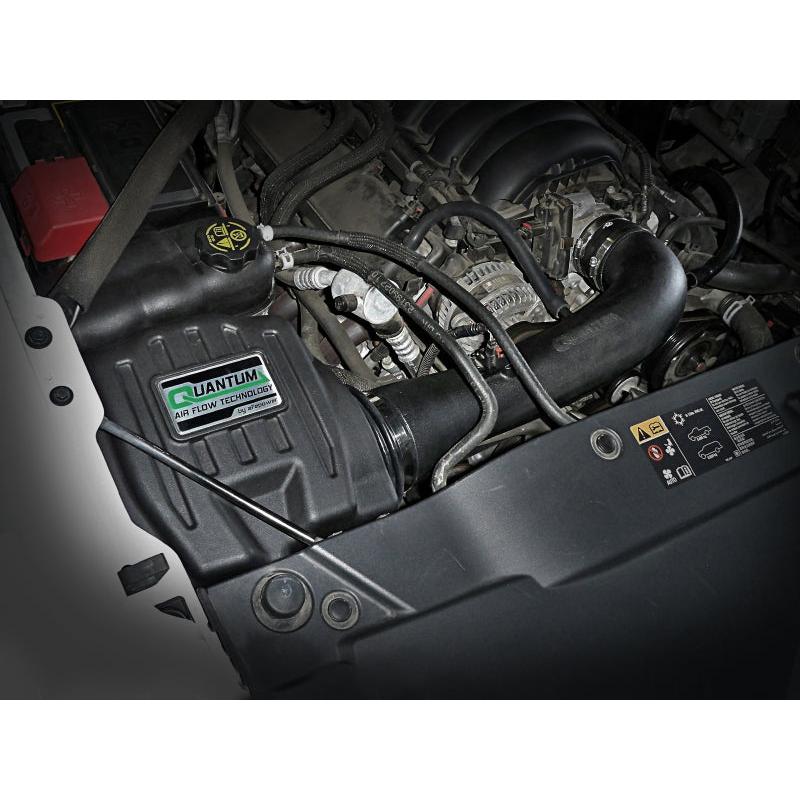 aFe Quantum Cold Air Intake System w/ Pro Dry S Media 14-19 GM Silverado / Sierra 1500 V8-5.3/6.2L-SR1 Performance