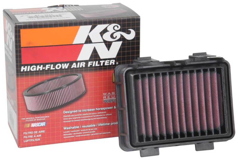 K&N 17-19 KTM 125 Duke 125 / KTM 250 Duke 249 / KTM 390 Duke 373 Replacement Drop In Air Filter-SR1 Performance