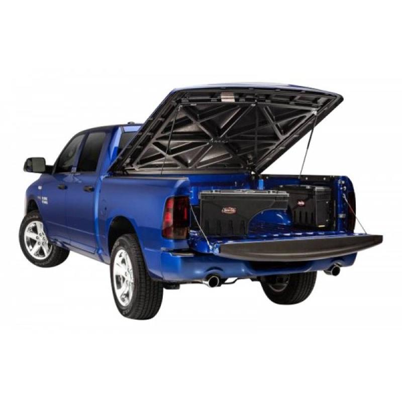 UnderCover 2022 Nissan Frontier Ext/Crew All Beds Drivers Side Swing Case - Black Smooth