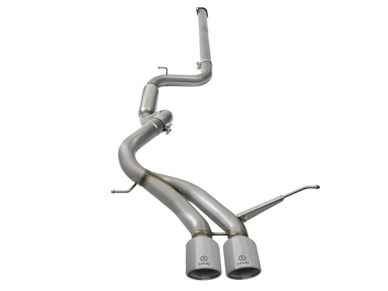aFe POWER Takeda 3in 304 SS Cat-Back Exhaust w/ Polished Tips 13-17 Ford Focus ST L4-2.0L (t)-SR1 Performance