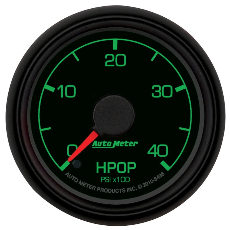 Autometer Factory Match Ford 52.4mm Full Sweep Electronic 0-4000 PSI Diesel HPOP Pressure Gauge-SR1 Performance