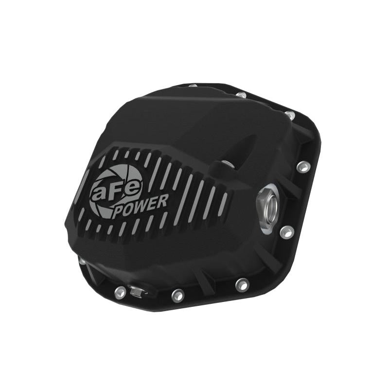 aFe 97-23 Ford F-150 Pro Series Rear Differential Cover Black w/ Machined Fins-SR1 Performance