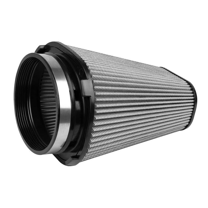 aFe MagnumFLOW Pro Dry S Air Filter (7.5x5.5in) F x (9x7in) B x (5.75x3.75in) T (Carbon) x 10in H-SR1 Performance