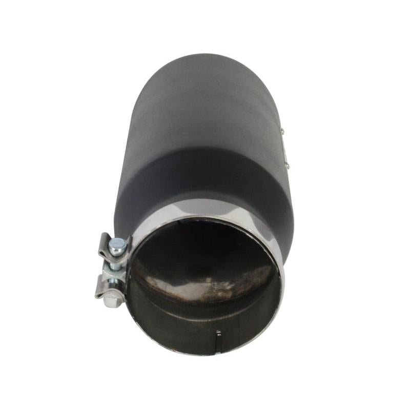 aFe MACH Force-XP 409 SS Right Side Single Wall Exhaust Tip 5in Inlet x 7in Outlet x 15in L-SR1 Performance