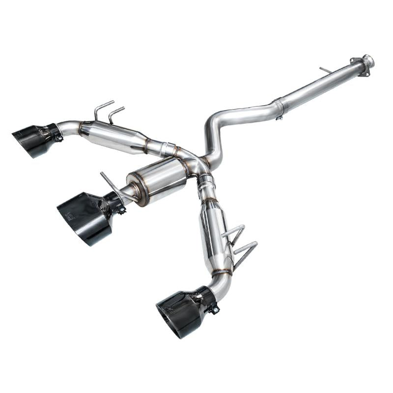 AWE Tuning 2023+ Toyota GR Corolla Track Edition Exhaust - Diamond Black Tips