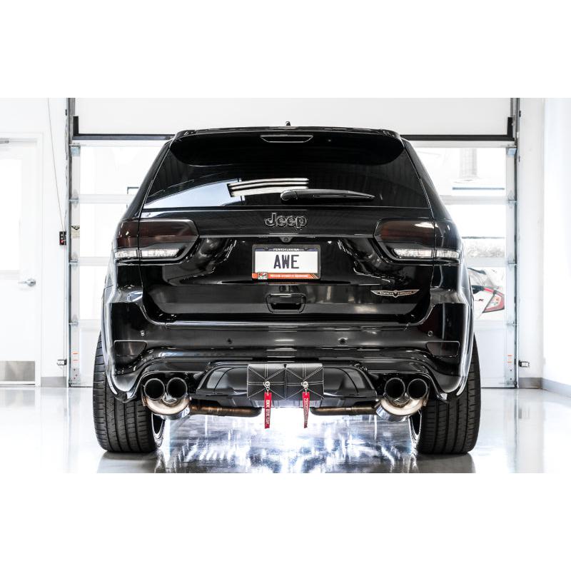 AWE Tuning 2020 Jeep Grand Cherokee SRT/Trackhawk Touring Edition Exhaust - Use w/Stock Tips