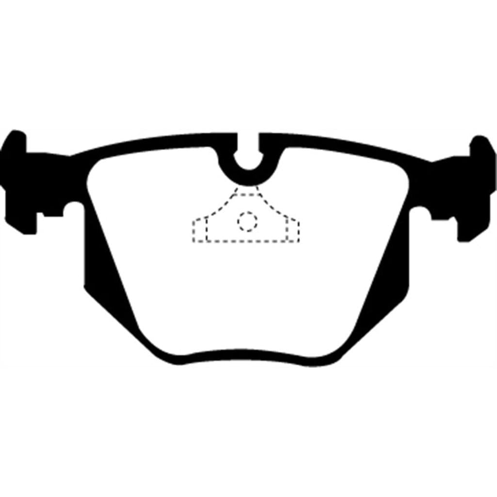 EBC Greenstuff 2000 Series Rear Brake Pads for BMW 840Ci and 850 Series