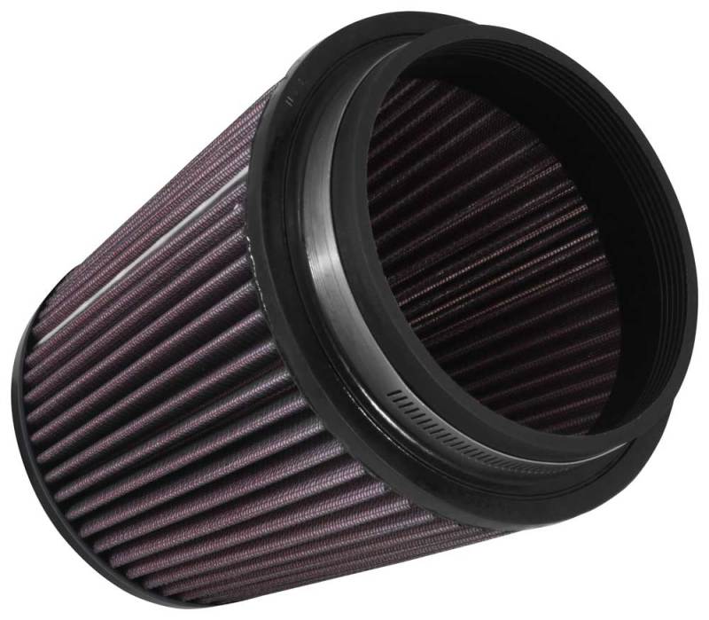 K&N Universal Clamp-On Air Filter 5in FLG / 6-1/2in B / 5in T / 6-1/2in H-SR1 Performance