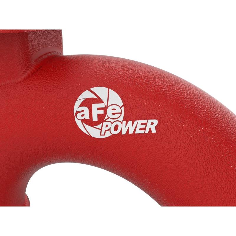 AFE 18-21 Kia Stinger V6-3.3L BladeRunner Alum Hot/Cold Charge Pipe Kit Red