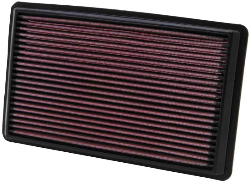K&N 02-07 WRX/STi Drop In Air Filter 11in O/S Length / 6.563in O/S Width / 1.063in Height-SR1 Performance