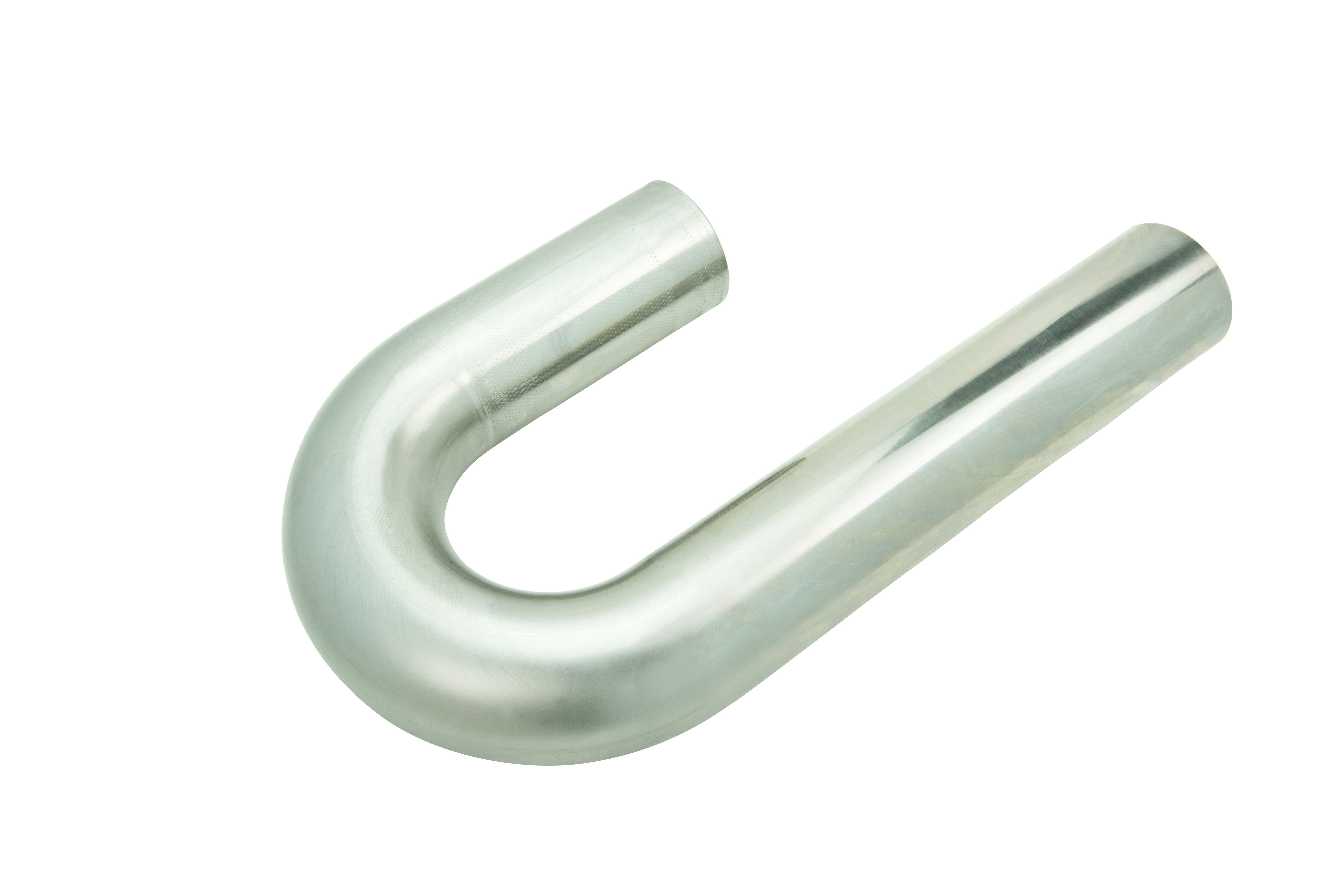 3" 304 Stainless 180 Degree J-Bend. 16 Ga Mandrel Bent Tubing. 3.50" CLR
