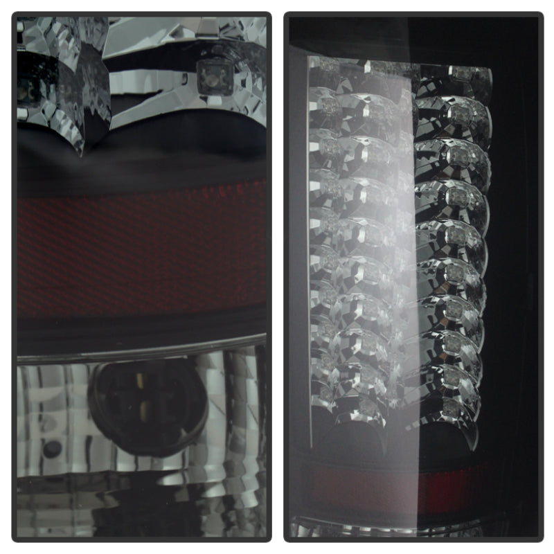 Spyder GMC Sierra 07-13 (Not 3500 Dually 4 Rear Wheels)LED Tail Lights Blk Smke ALT-YD-GS07-LED-BSM-SR1 Performance