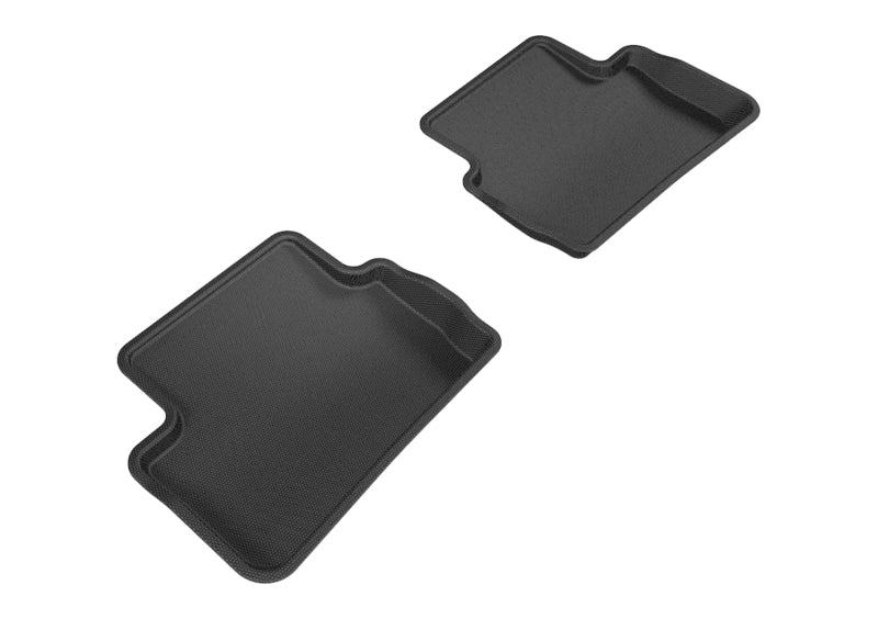 3D MAXpider 20152019 Mercedes-Benz CLA-Class/GLA-Class X177/X156 Kagu 2nd Row Floormats - Black-SR1 Performance