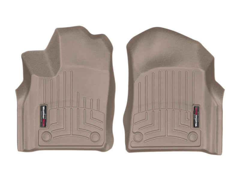 WeatherTech DigitalFit Front FloorLiner for 2016+ Dodge Durango & Jeep Grand Cherokee - Tan
