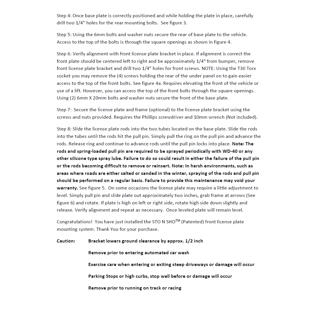 17-19 Porsche 911 License Plate Frame Bracket-SR1 Performance