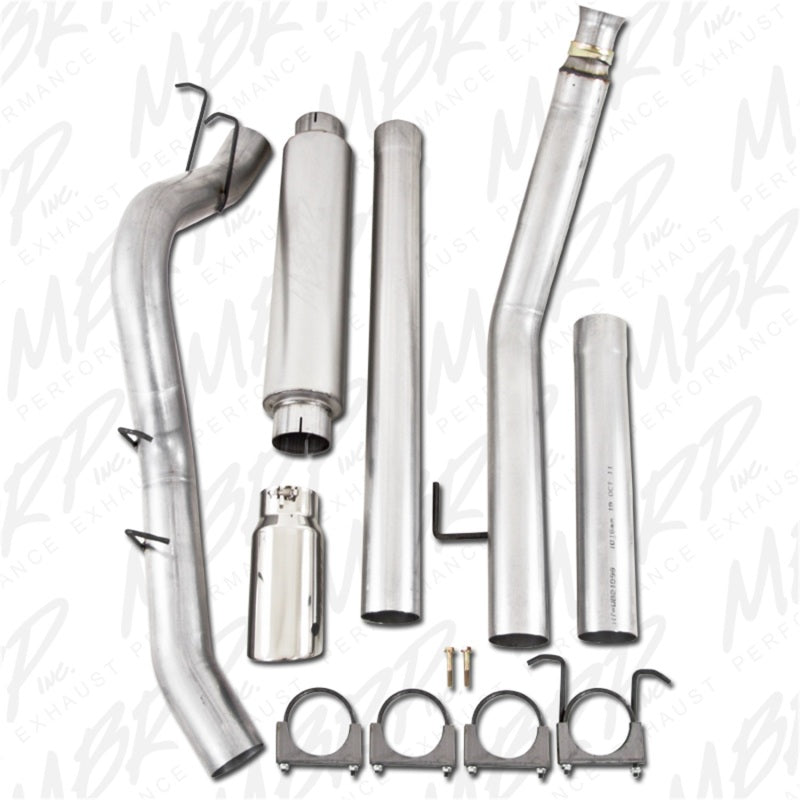 MBRP 1994-2002 Dodge 2500/3500 Cummins Turbo Back Single Side (94-97 Hanger HG6100 req.)