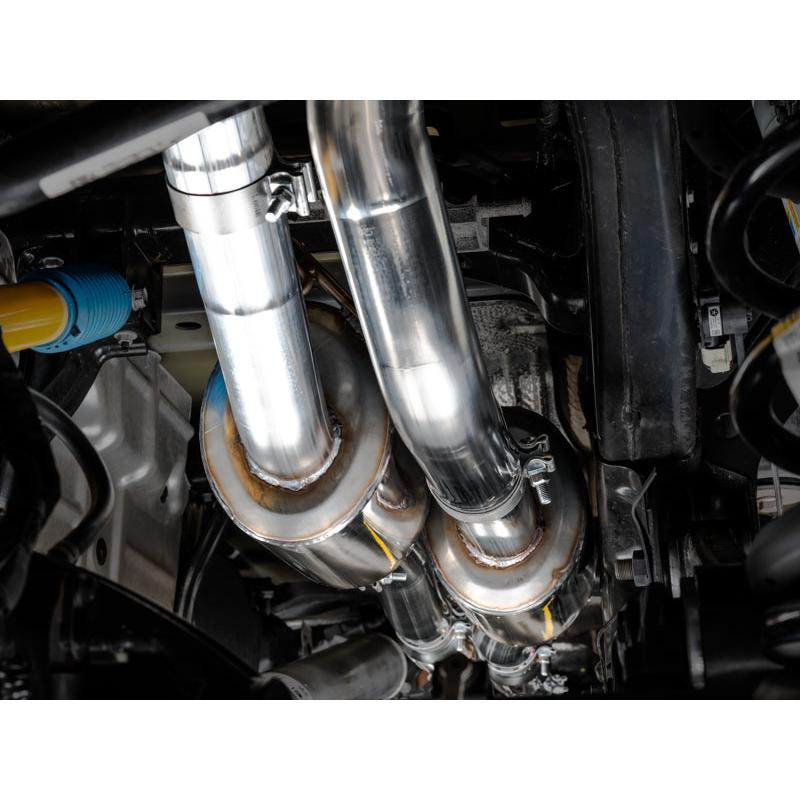 AWE Tuning 2021 RAM 1500 TRX 0FG Cat-Back Exhaust - Chrome Silver Tips