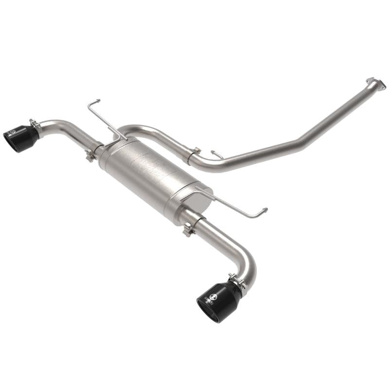 aFe POWER Takeda 19-21 Toyota RAV4 L4-2.5L 304SS CB Exhaust w/ Black Tips