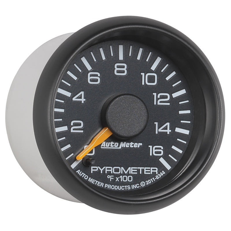 Autometer Factory Match GM 2-1/16in 1600 Degree Electric Pyrometer (EGT) Gauge-SR1 Performance