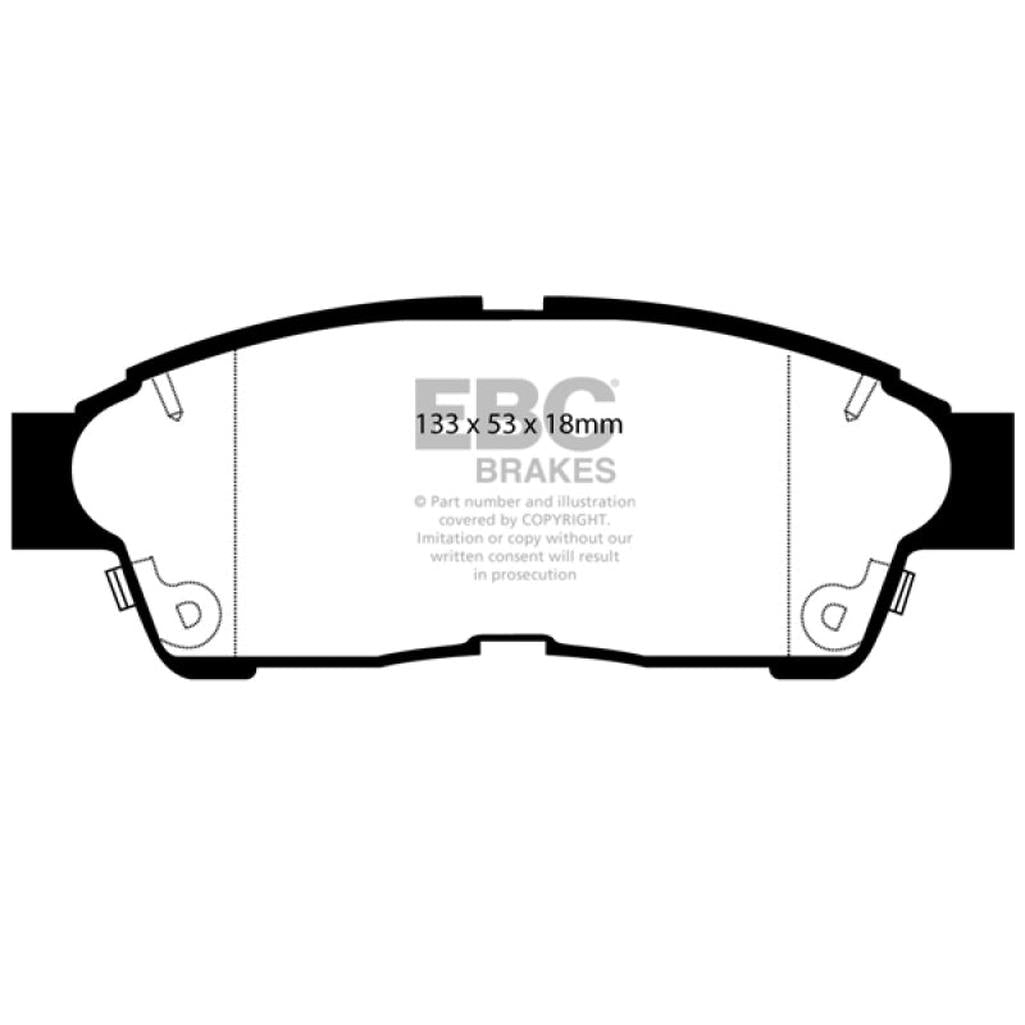 EBC Yellowstuff Front Brake Pads for Toyota Celica & Corolla 1993-1999 – High-Performance Street and Track Use
