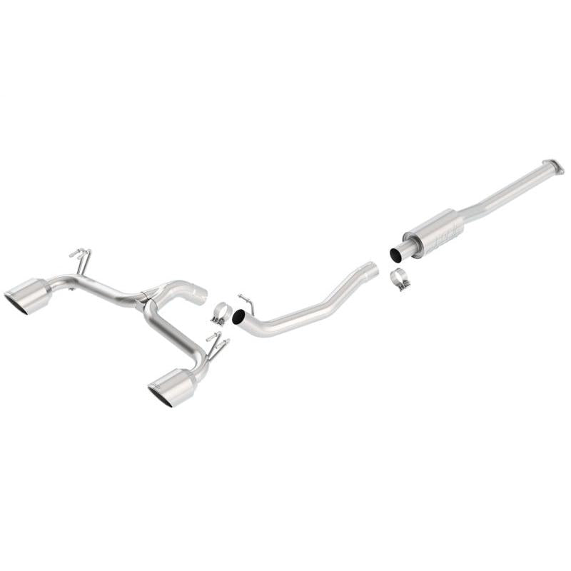 Borla 09-15 Mitsubishi Lancer Ralliart 2.0L 4cyl MT 6spd AWD Catback Exhaust