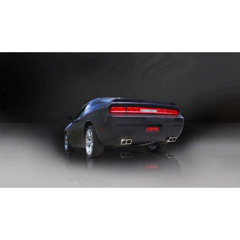 Corsa 2011-2014 Dodge Challenger R/T 5.7L V8 Polished Xtreme Cat-Back Exhaust