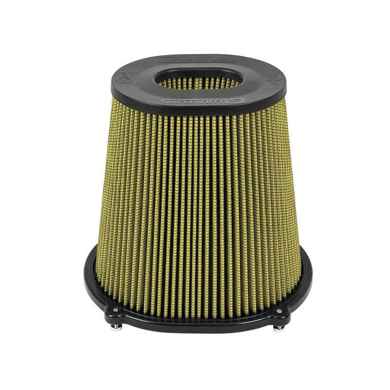 aFe Quantum Pro-Guard 7 Air Filter Inverted Top - 5in Flange x 9in Height - Oiled PG7-SR1 Performance