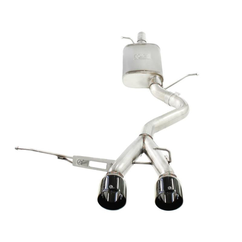 aFe MACHForce XP Exhaust 304SS Cat-Back w/ BlackTips 2008 VW Golf R32 V5 3.2L-SR1 Performance
